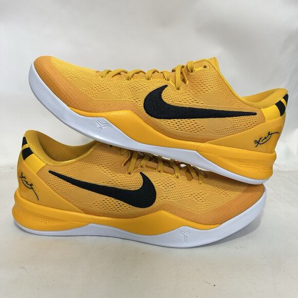 Nike Kobe 8 Protro TB Promo Basketball Shoes “Yellow Black” - Picture 1 of 9